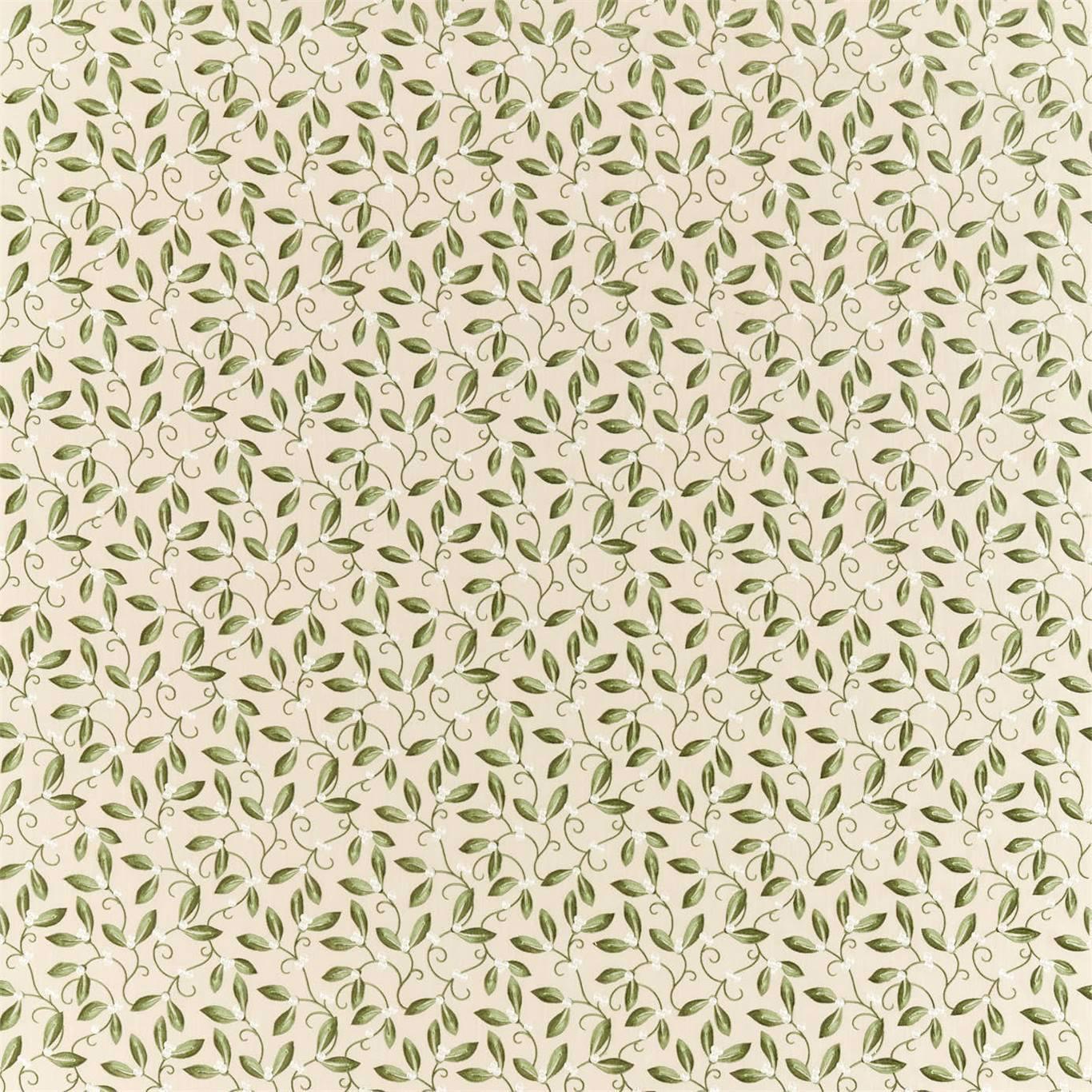 Tessuto Morris Misletoe Embroidery - Brand_Morris, Fantasia_Natura, Uso_Rivestimento cuscini, Uso_Tende - Tessuti - Morris