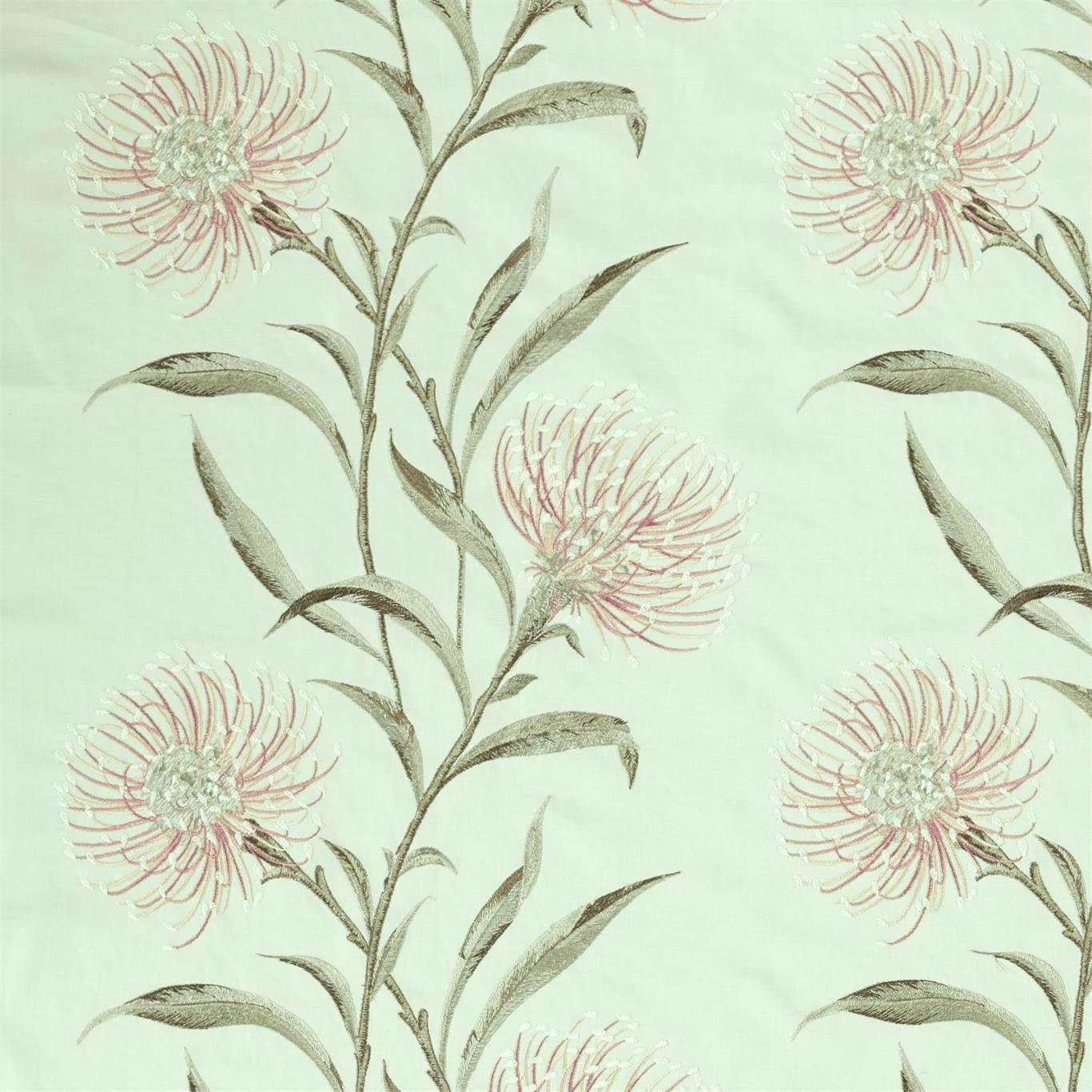 Tessuto Sanderson Catherinae Embroidery - Brand_Sanderson, Fantasia_Natura, Uso_Rivestimento cuscini, Uso_Tende - Tessuti - Sanderson