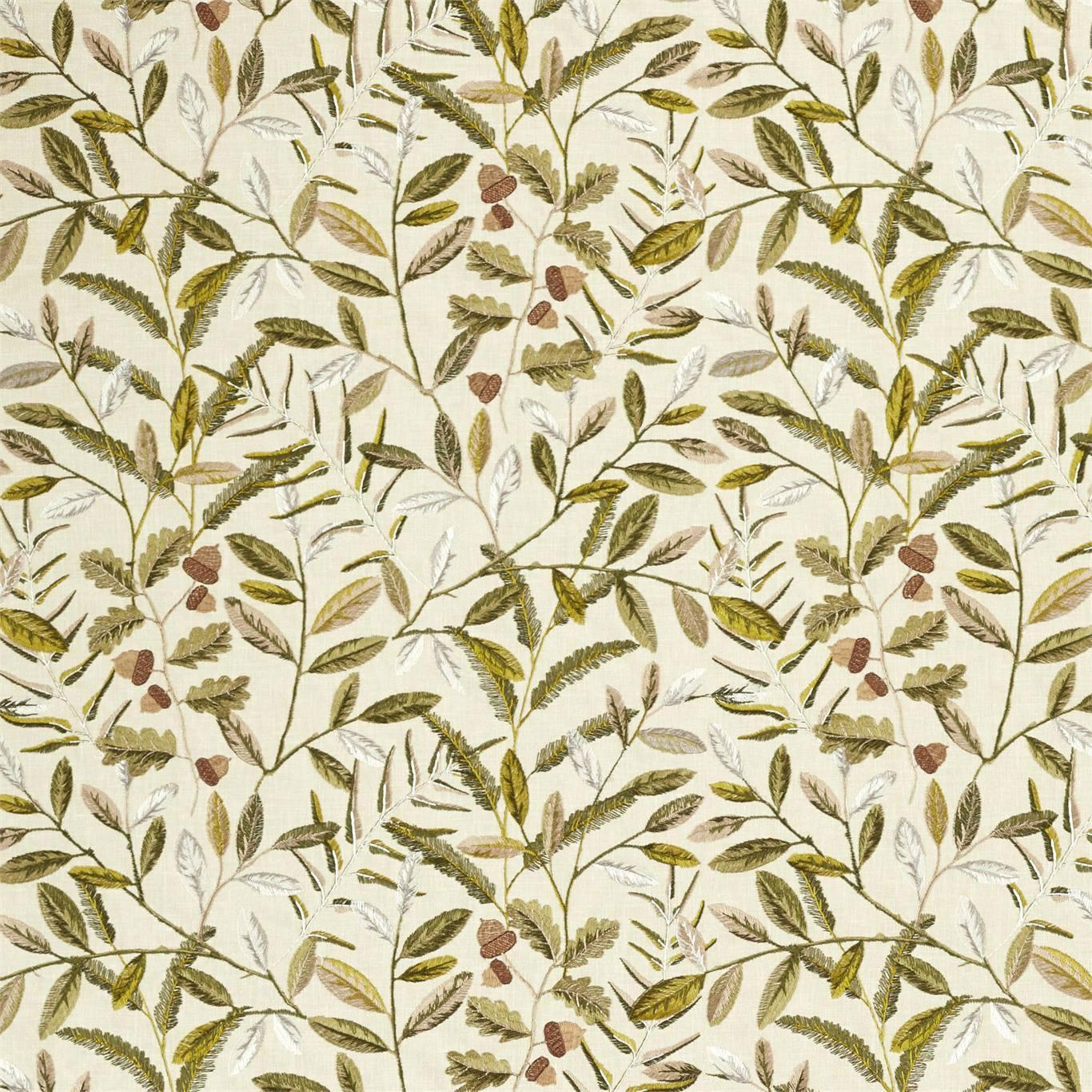 Tessuto Sanderson Quercus - Brand_Sanderson, Fantasia_Natura, Uso_Rivestimento cuscini, Uso_Tende - Tessuti - Sanderson