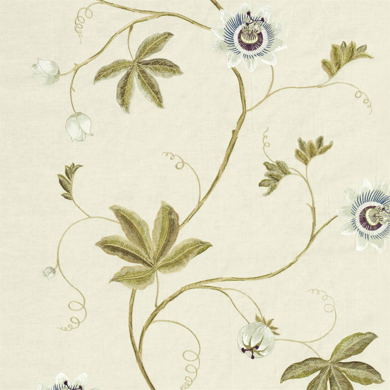 Tessuto Sanderson Passion Vine - Brand_Sanderson, Fantasia_Natura, Uso_Rivestimento cuscini, Uso_Tende - Tessuti - Sanderson