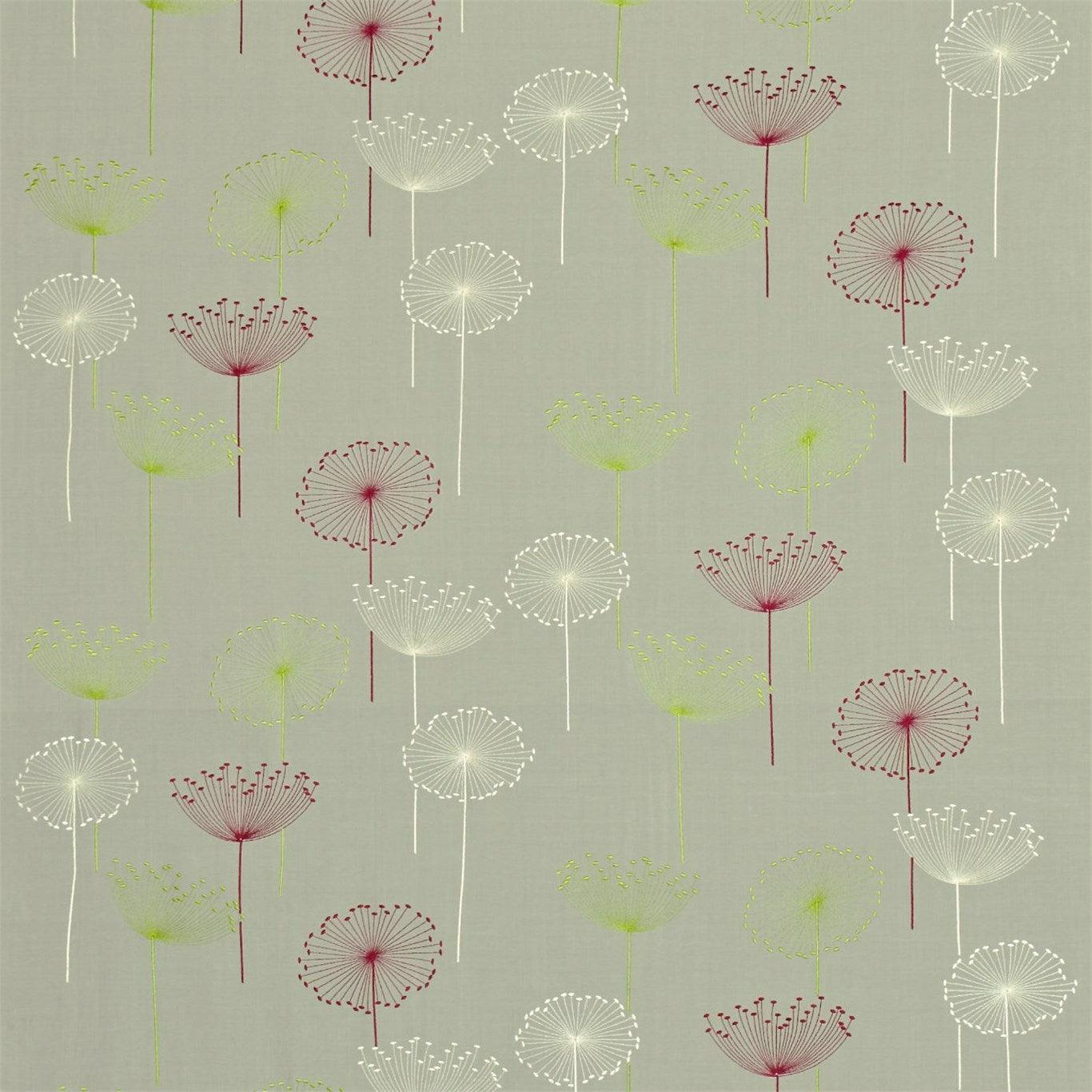 Tessuto Sanderson Dandelion Clocks Embroidery - Brand_Sanderson, Fantasia_Fantasia, Uso_Rivestimento cuscini, Uso_Tende - Tessuti - Sanderson