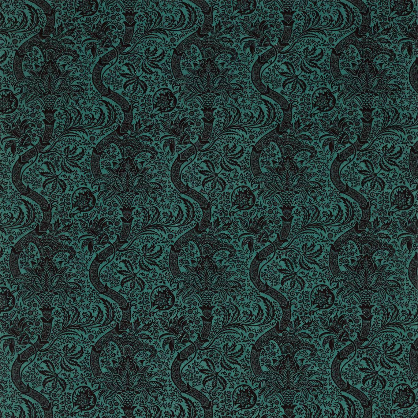 Tessuto Morris Indian Flock Velvet - Brand_Morris, Fantasia_Fantasia, Uso_Rivestimento cuscini, Uso_Rivestimento poltrone, Uso_Tende - Tessuti - Morris