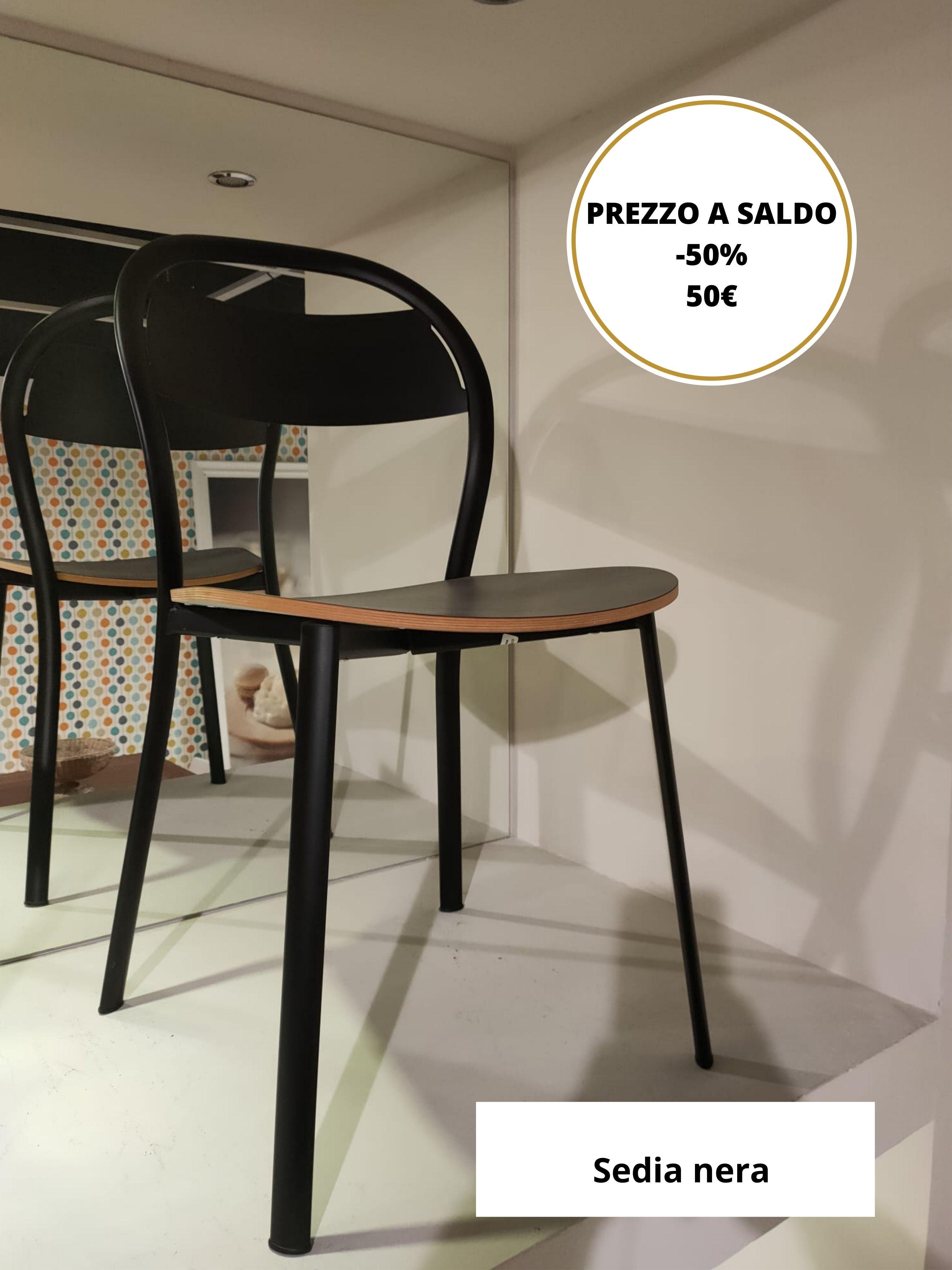 Sedia nera - Ambiente_Tavoli e sedie, Negozio_Grande Negozio Figline Valdarno, Nuovi arrivi_Esposizione - Expo - Mobilmarket
