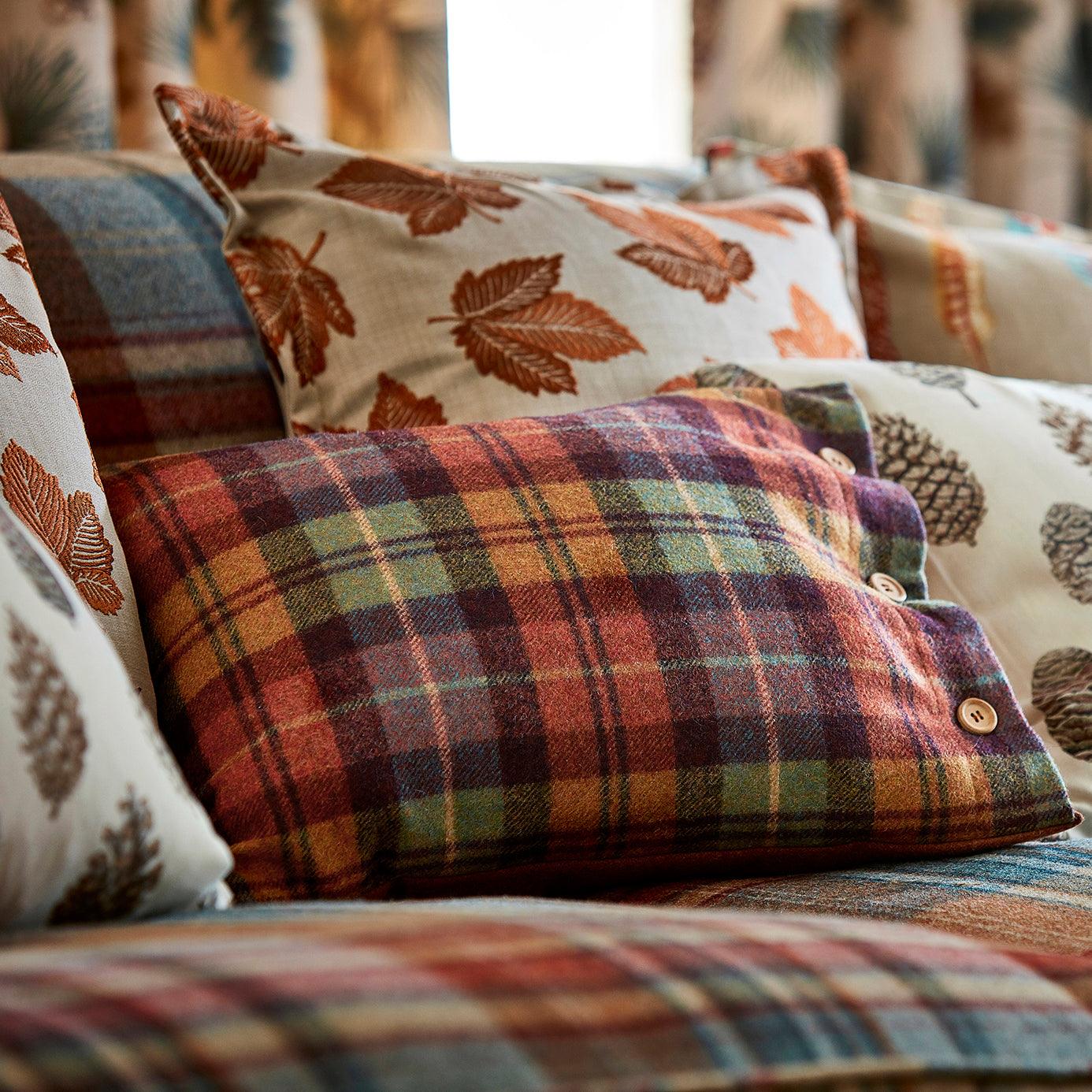 Tessuto Sanderson Fenton Check - Brand_Sanderson, Fantasia_Fantasia, Uso_Rivestimento cuscini, Uso_Rivestimento poltrone, Uso_Tende - Tessuti - Sanderson