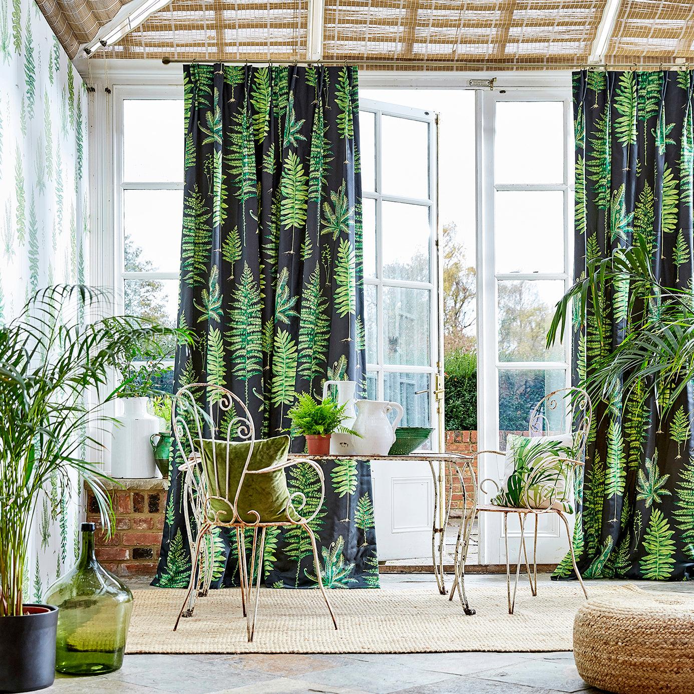 Tessuto Sanderson Fernery - Brand_Sanderson, Fantasia_Natura, Uso_Rivestimento cuscini, Uso_Tende - Tessuti - Sanderson