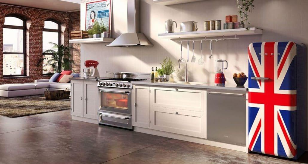 Frigorifero SMEG Union Jack - Brand_Smeg, Frigorifero libera installazione - Elettrodomestici a libera installazione - Smeg