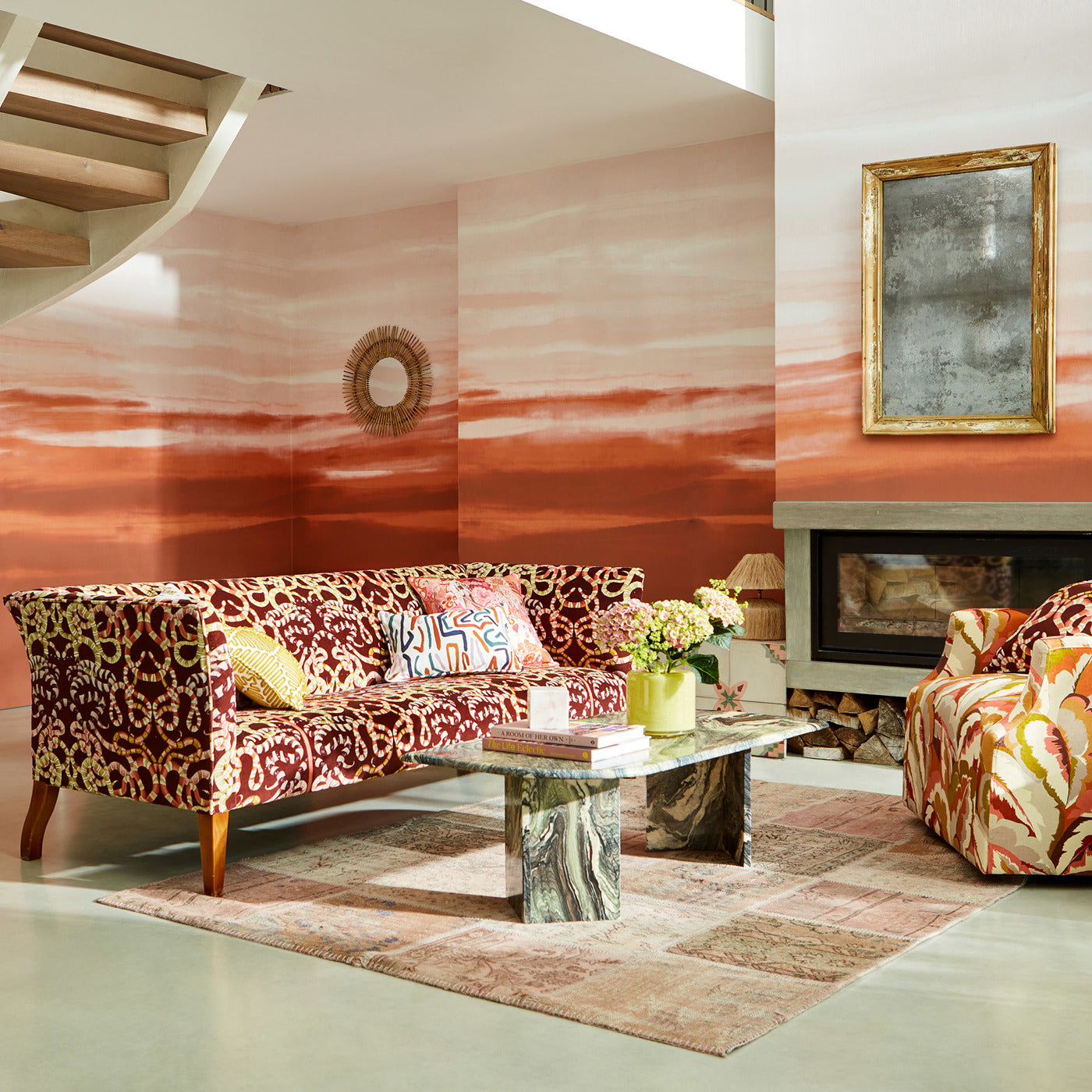 Carta da parati Harlequin Manzara