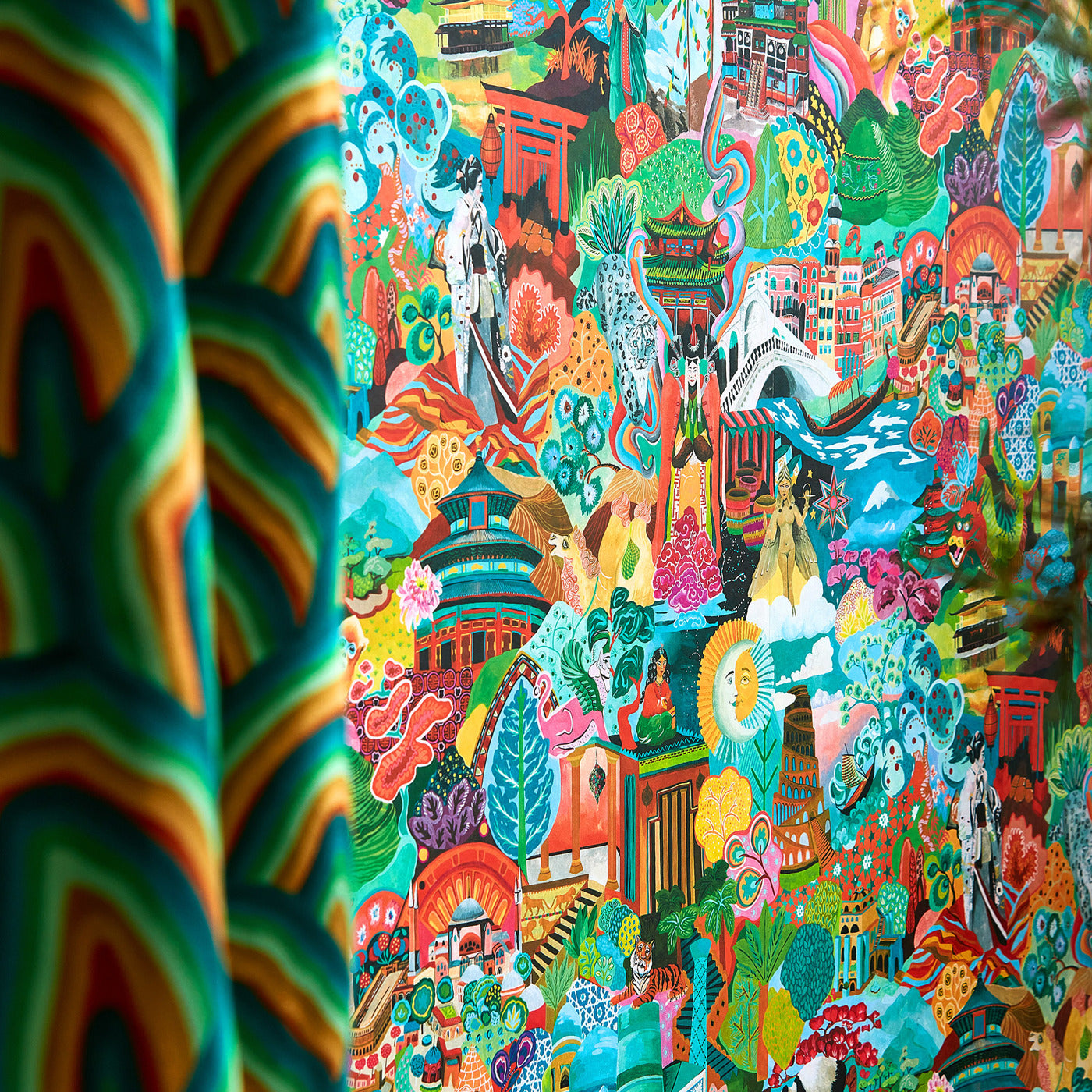 Carta da parati Harlequin Journey of discovery