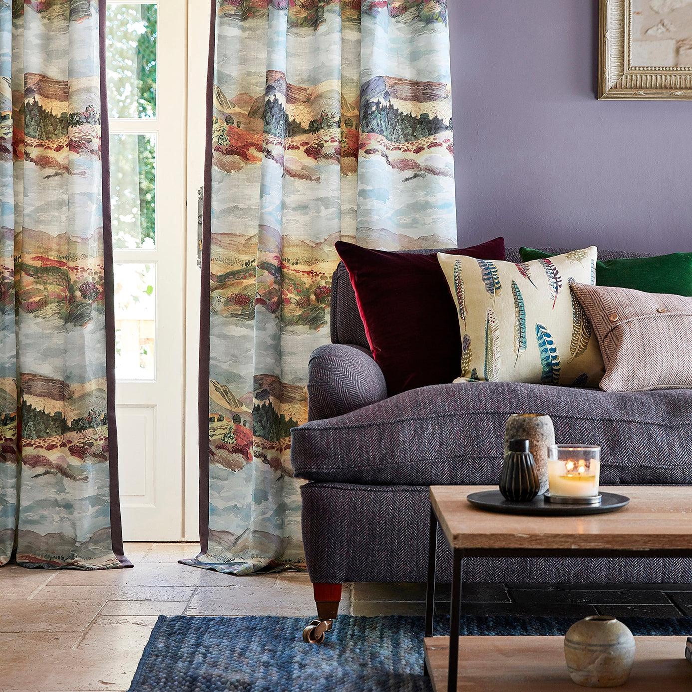 Tessuto Sanderson Hector - Brand_Sanderson, Fantasia_Monocromatica, Uso_Rivestimento cuscini, Uso_Rivestimento poltrone, Uso_Tende - Tessuti - Sanderson