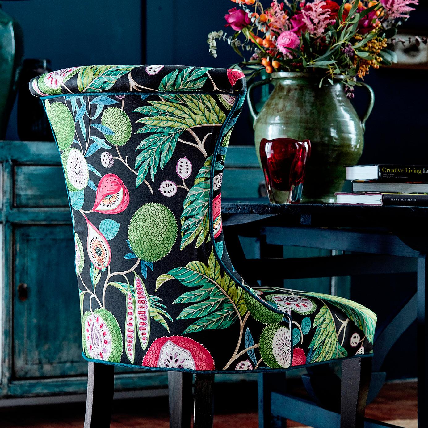 Tessuto Sanderson Jackfruit - Brand_Sanderson, Fantasia_Natura, Uso_Rivestimento cuscini, Uso_Rivestimento poltrone, Uso_Tende - Tessuti - Sanderson