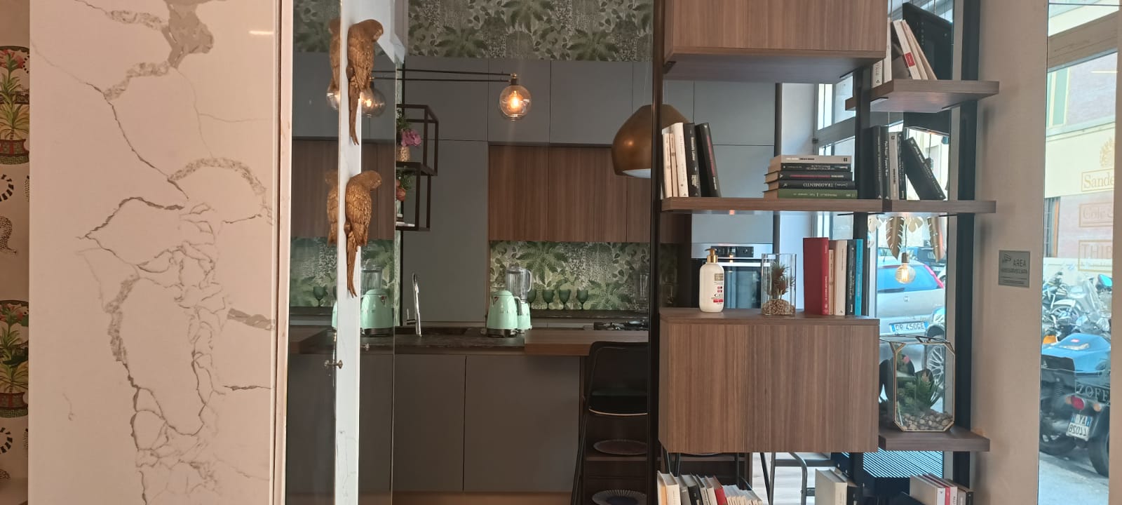 Cucina Kalì con elettrodomestici Miele - esposizione MM6