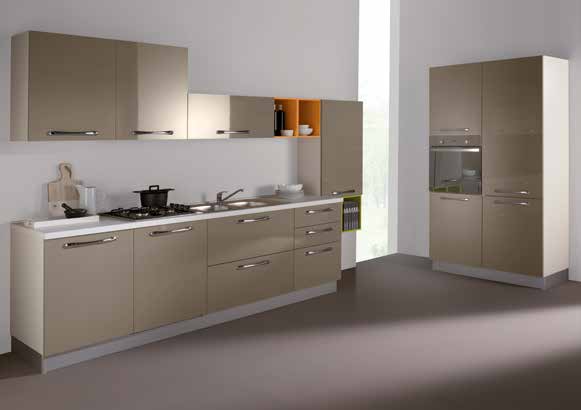 Kitchen Amedea 330 + 120 by Arredamento Italia