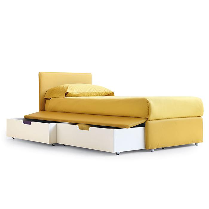 Letto Abeille - Caratteristiche_Imbottito, Caratteristiche_Sfoderabile, Noctis - Letti - Mobilmarket