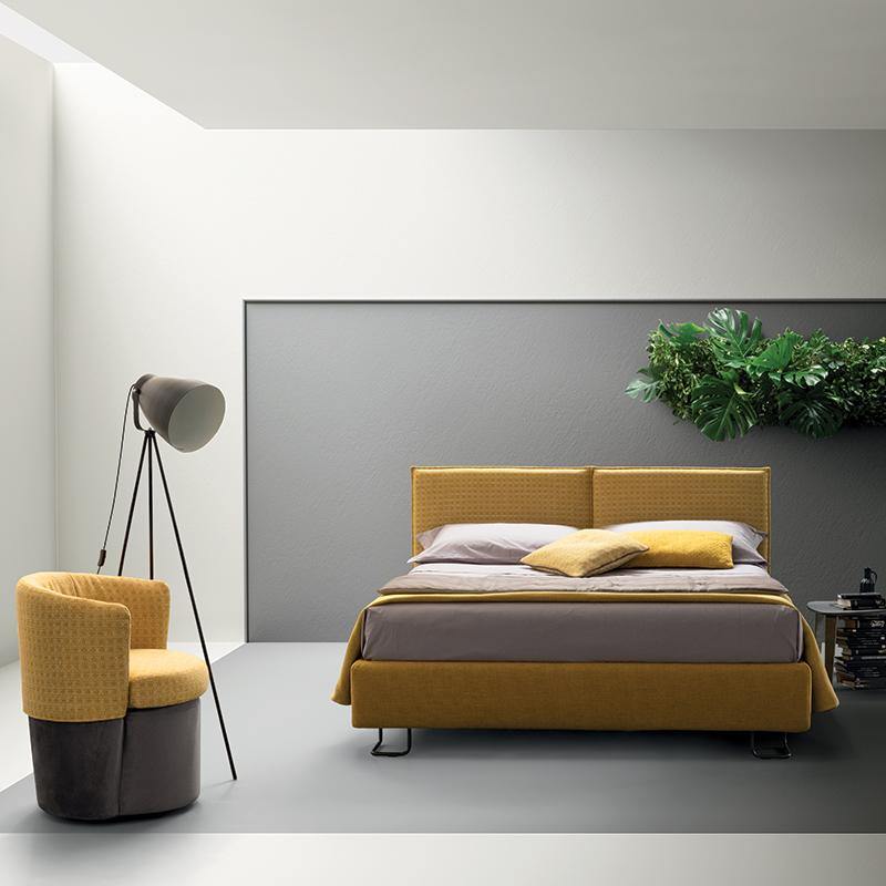 Letto Gold - Caratteristiche_Imbottito, Caratteristiche_Sfoderabile, Dimensione_Matrimoniale, Samoa - Letti - Mobilmarket