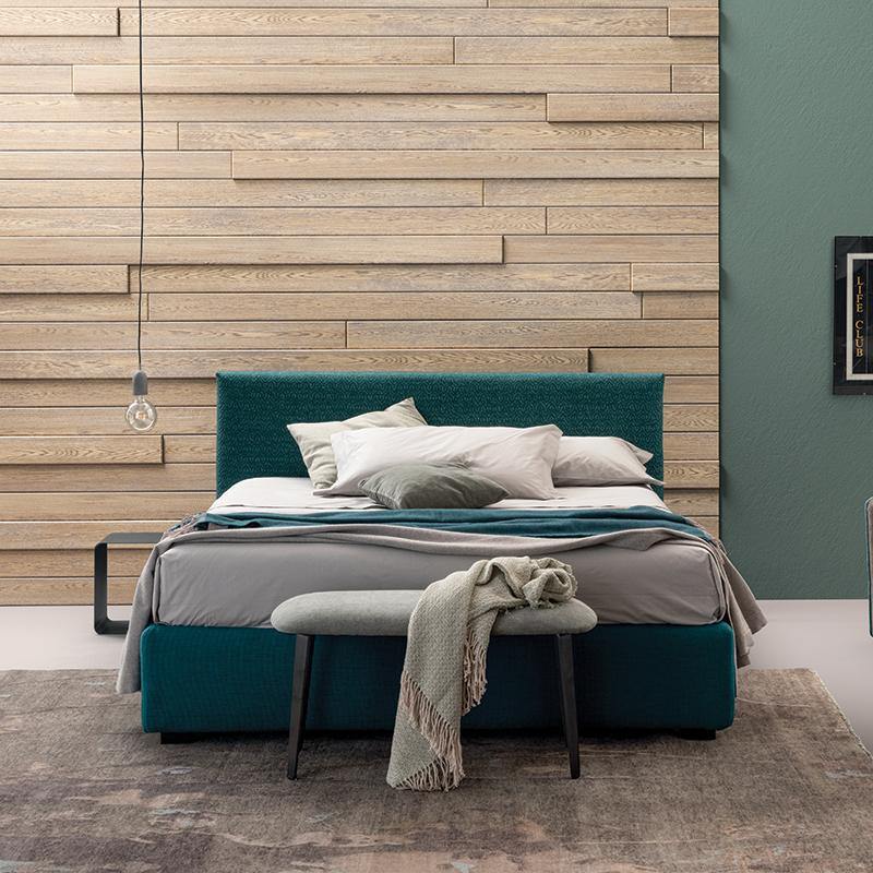 Letto Ocean - Caratteristiche_Imbottito, Caratteristiche_Sfoderabile, Dimensione_Matrimoniale, Samoa - Letti - Mobilmarket