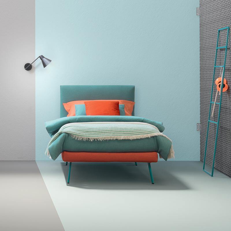 Letto Sunset - Caratteristiche_Imbottito, Caratteristiche_Sfoderabile, Dimensione_Singolo, Samoa - Letti - Mobilmarket