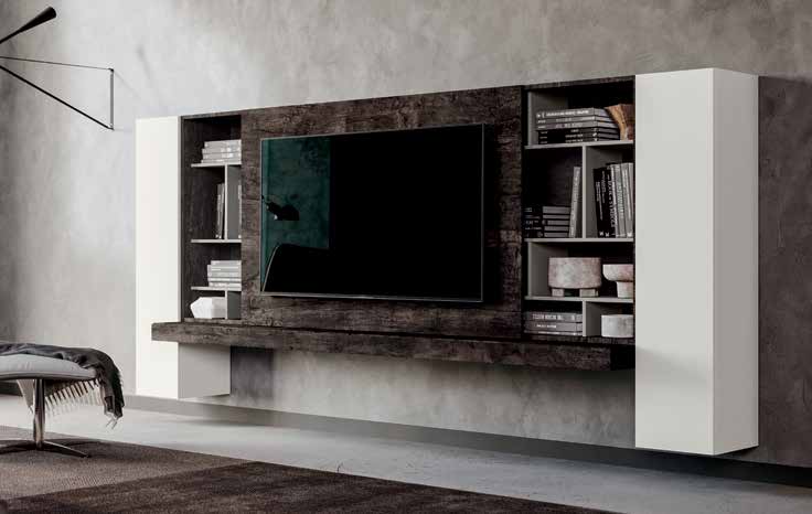 Living Maxischermo by Arredamento Italia