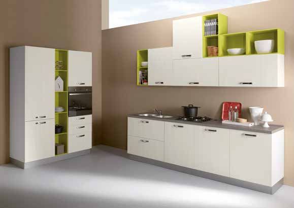 Kitchen Florian 150 + 270 by Arredamento Italia