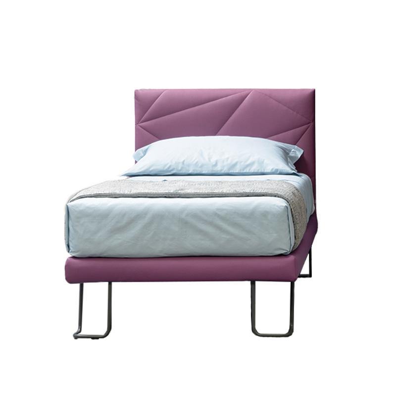 Letto Peonia - Caratteristiche_Imbottito, Caratteristiche_Sfoderabile, Dimensione_Singolo, Samoa - Letti - Mobilmarket