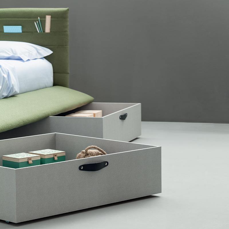Letto Poche - Caratteristiche_Imbottito, Caratteristiche_Sfoderabile, Dimensione_Singolo, Samoa - Letti - Mobilmarket
