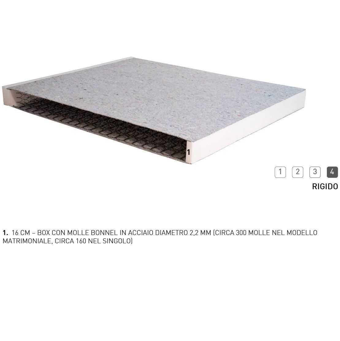 Materasso Double Relax - Rigidità _Rigidità 4, San Lorenzo - Materassi - Mobilmarket