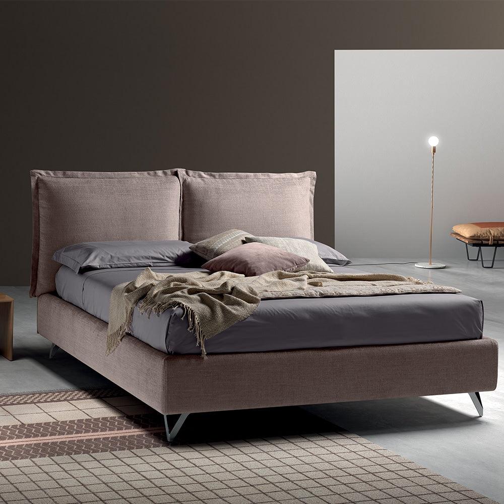 Letto Stoccolma - Caratteristiche_Imbottito, Caratteristiche_Sfoderabile, Dimensione_Matrimoniale, Samoa - Letti - Mobilmarket
