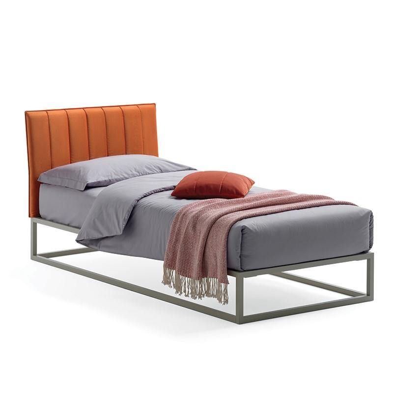 Letto Slim Orange - Caratteristiche_Imbottito, Caratteristiche_Sfoderabile, Dimensione_Singolo, Samoa - Letti - Mobilmarket