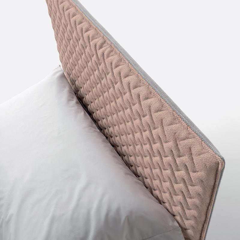 Letto Slim Pink - Caratteristiche_Imbottito, Caratteristiche_Sfoderabile, Dimensione_Singolo, Samoa - Letti - Mobilmarket