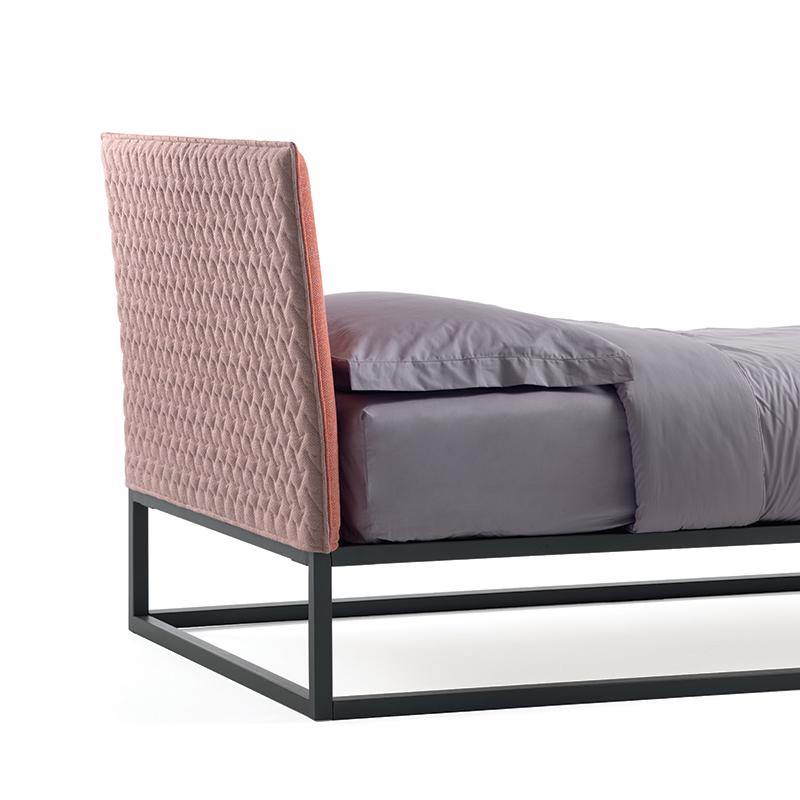 Letto Slim Pink - Caratteristiche_Imbottito, Caratteristiche_Sfoderabile, Dimensione_Singolo, Samoa - Letti - Mobilmarket