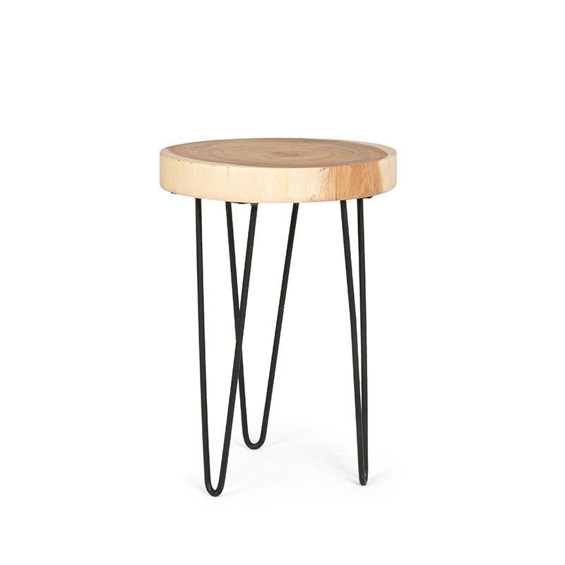 Tavolino Ashanti 35 - Bizzotto, Forma_Rotondo, Tipologiadiprodotto_Alto - Tavolini e consolle - Mobilmarket