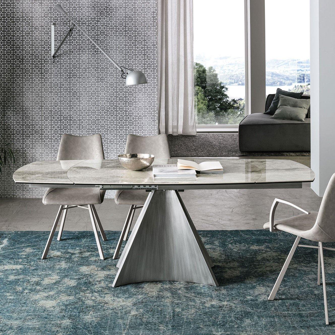 Tavolo Eclipse 130 - Caratteristiche_Allungabile, Forma_Ovale, Target Point - Tavoli - Mobilmarket