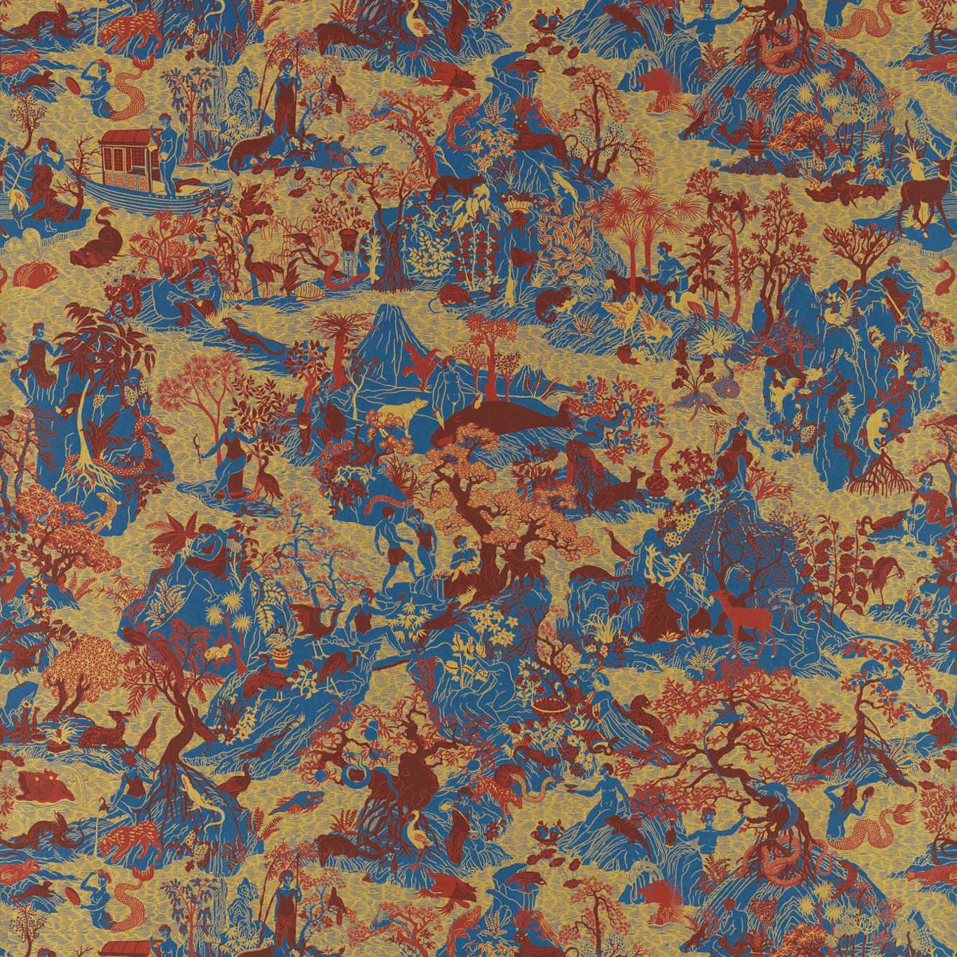 Carta da parati Zoffany Avalonis