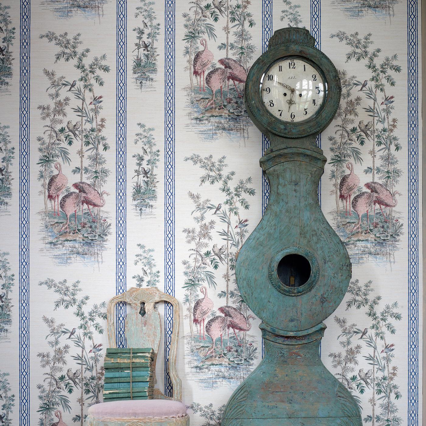 Carta da parati Zoffany Storks & Thrushes