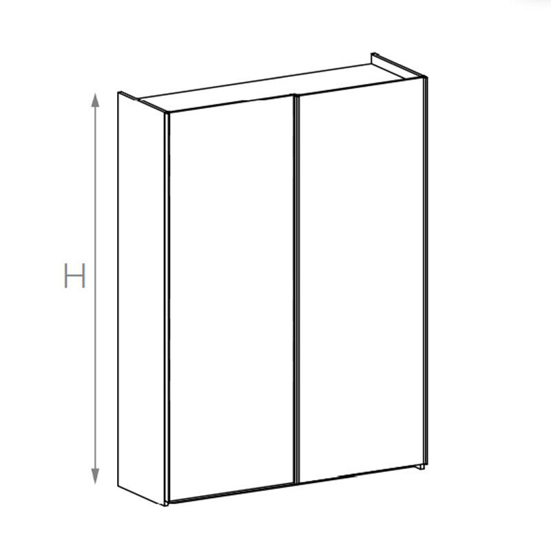 Wardrobe Romany by Arredamento Italia - Santalucia, Tipologia_Armadio anta scorrevole - Armadi - Arredamento Italia
