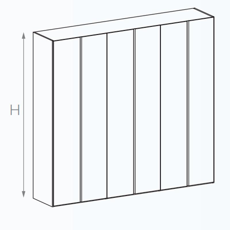Wardrobe Wabi by Arredamento Italia - Santalucia, Tipologia_Armadio anta battente, Tipologia_Armadio anta scorrevole - Armadi - Arredamento Italia