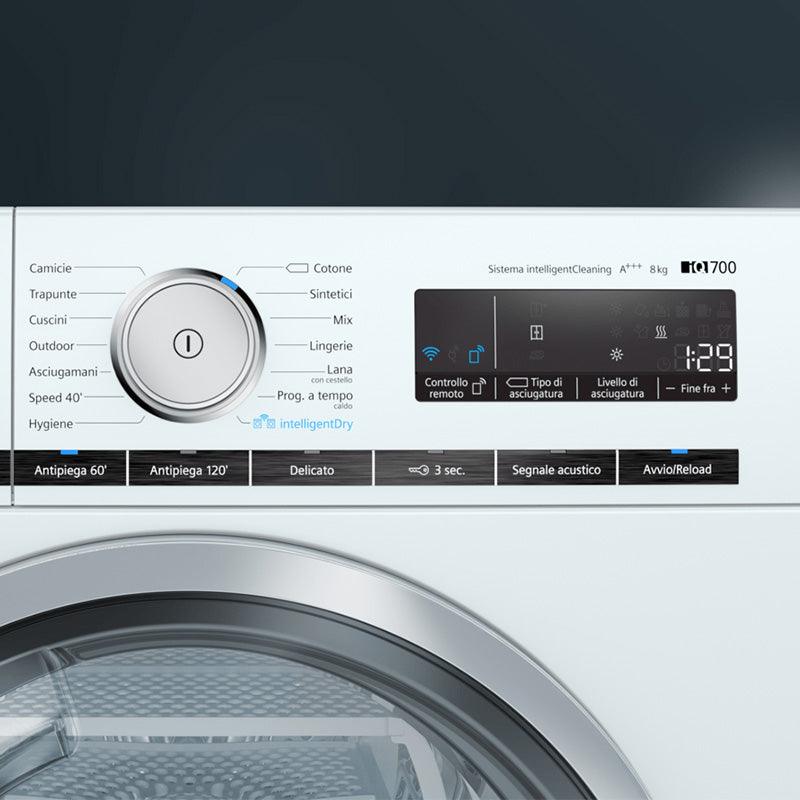 Asciugatrice Siemens WT47XMH8IT - Brand_Siemens, Tipologia_Asciugatrice - Elettrodomestici a libera installazione - Siemens