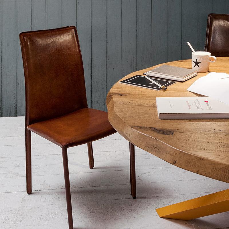 Sedia Basic Brown - Caratteristiche_Imbottito, Devina Nais, Quantitàminima_Singolo - Sedie - Mobilmarket