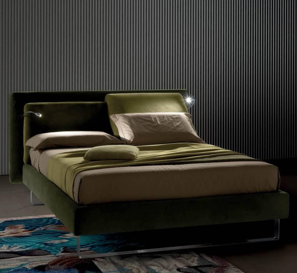Letto Glass - Caratteristiche_Imbottito, Caratteristiche_Sfoderabile, Dimensione_Matrimoniale, Samoa - Letti - Mobilmarket