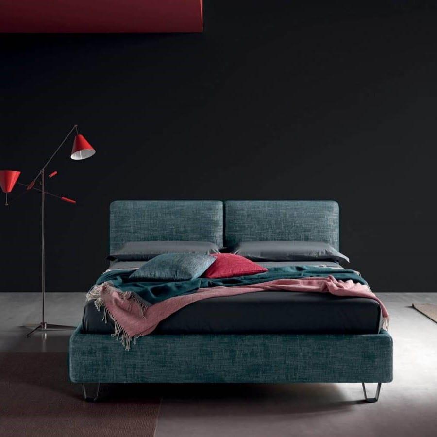 Letto Blue - Caratteristiche_Imbottito, Caratteristiche_Sfoderabile, Dimensione_Matrimoniale, Samoa - Letti - Mobilmarket