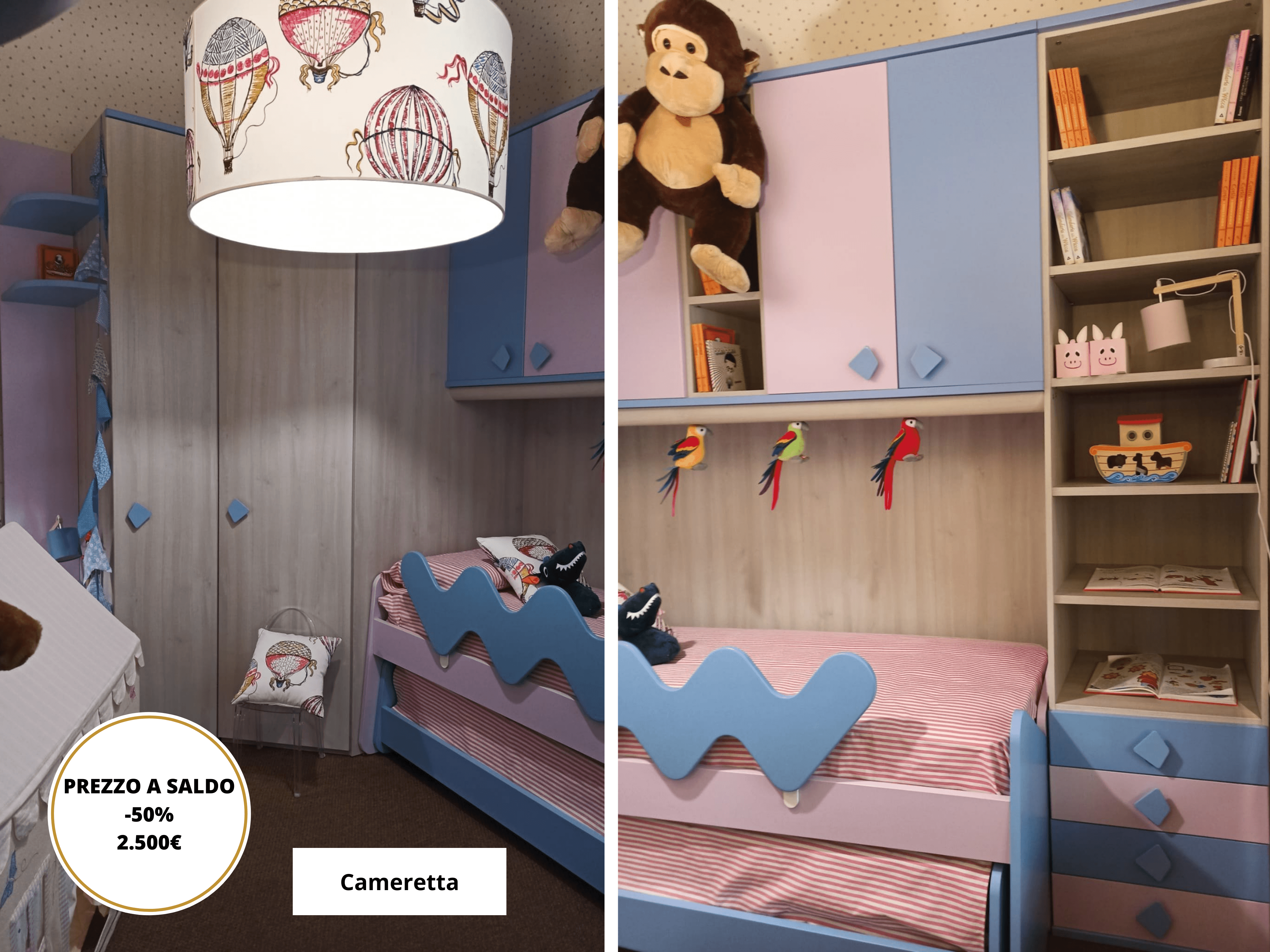 Cameretta - Ambiente_Cameretta, Negozio_Boutique Firenze Centro, Nuovi arrivi_Esposizione - Expo - Mobilmarket