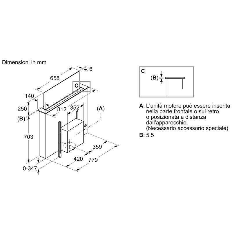 Cappa Siemens iQ700 LD88WMM66 (80 cm) - Brand_Siemens, Tipologia_Cappa - Elettrodomestici da incasso - Siemens