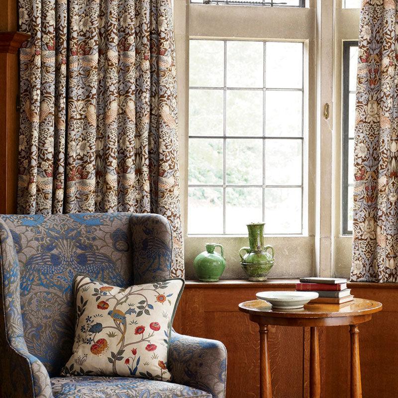 Tessuto Morris Strawberry Thief - Brand_Morris, Fantasia_Natura - Tessuti - Morris