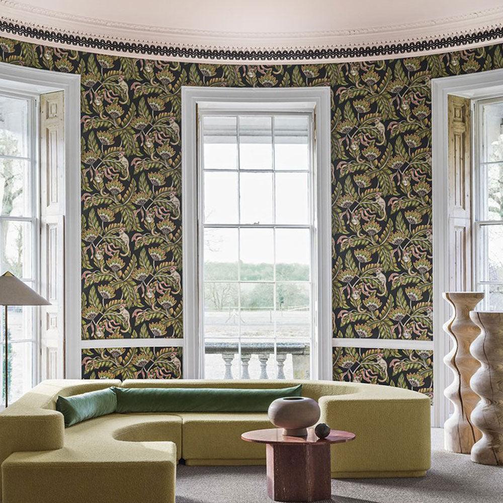 Carta da parati Cole&Son Bush Baby - Brand_Cole&Son, Fantasia_Natura - Carte da parati - Cole&Son