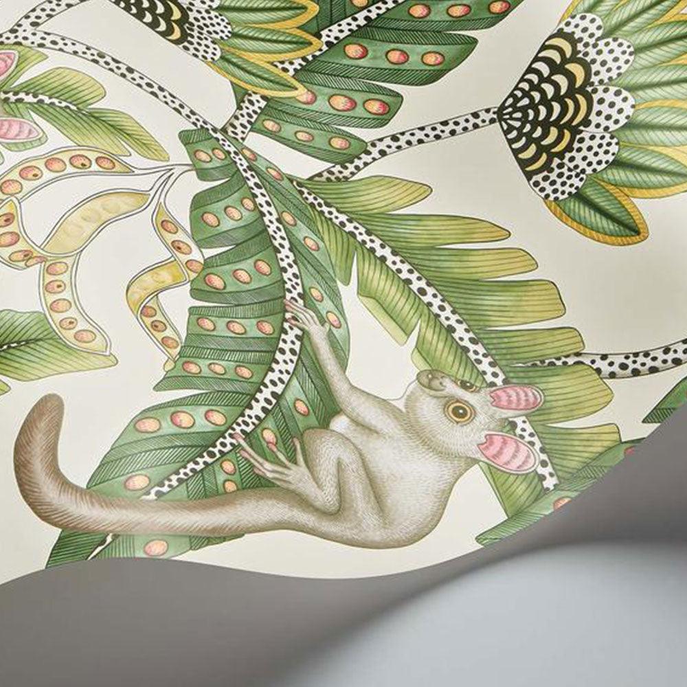 Carta da parati Cole&Son Bush Baby - Brand_Cole&Son, Fantasia_Natura - Carte da parati - Cole&Son