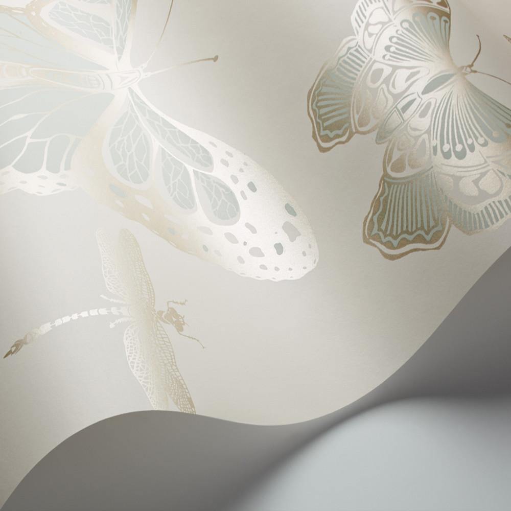 Carta da parati Cole&Son Butterflies & Dragonflies - Brand_Cole&Son, Fantasia_Fantasia - Carte da parati - Cole&Son