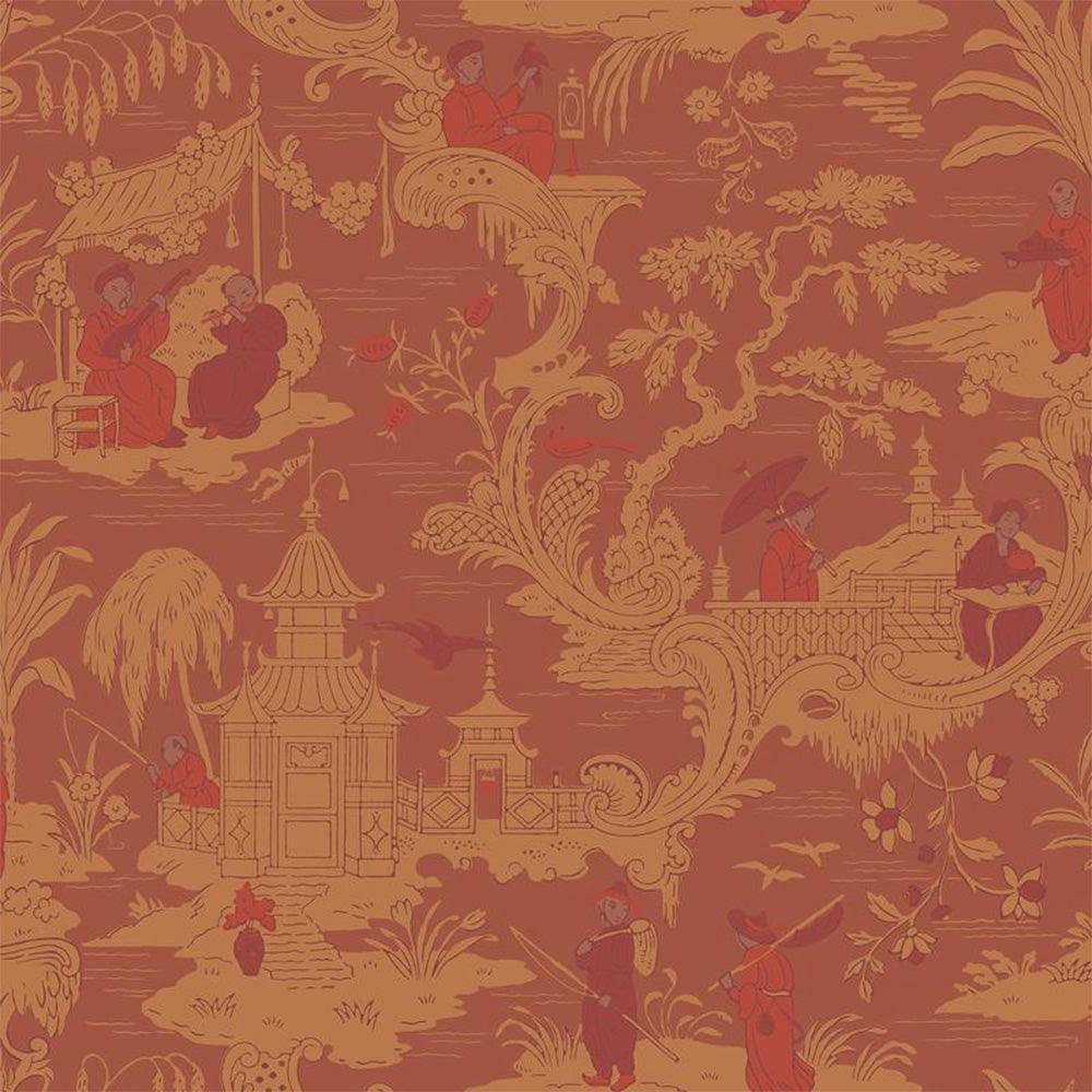 Carta da parati Cole&Son Chinese Toile - Brand_Cole&Son, Fantasia_Natura - Carte da parati - Cole&Son
