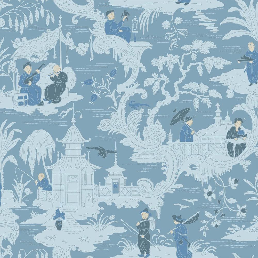 Carta da parati Cole&Son Chinese Toile - Brand_Cole&Son, Fantasia_Natura - Carte da parati - Cole&Son