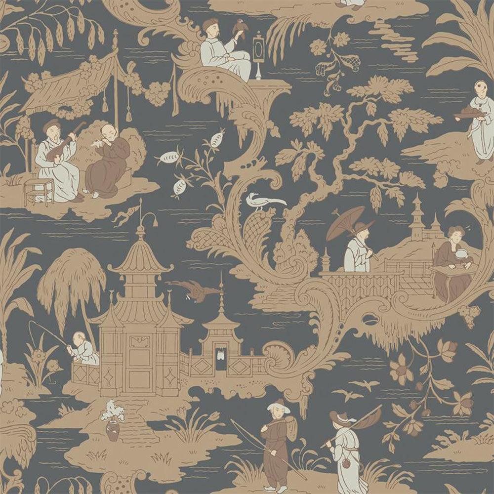 Carta da parati Cole&Son Chinese Toile - Brand_Cole&Son, Fantasia_Natura - Carte da parati - Cole&Son