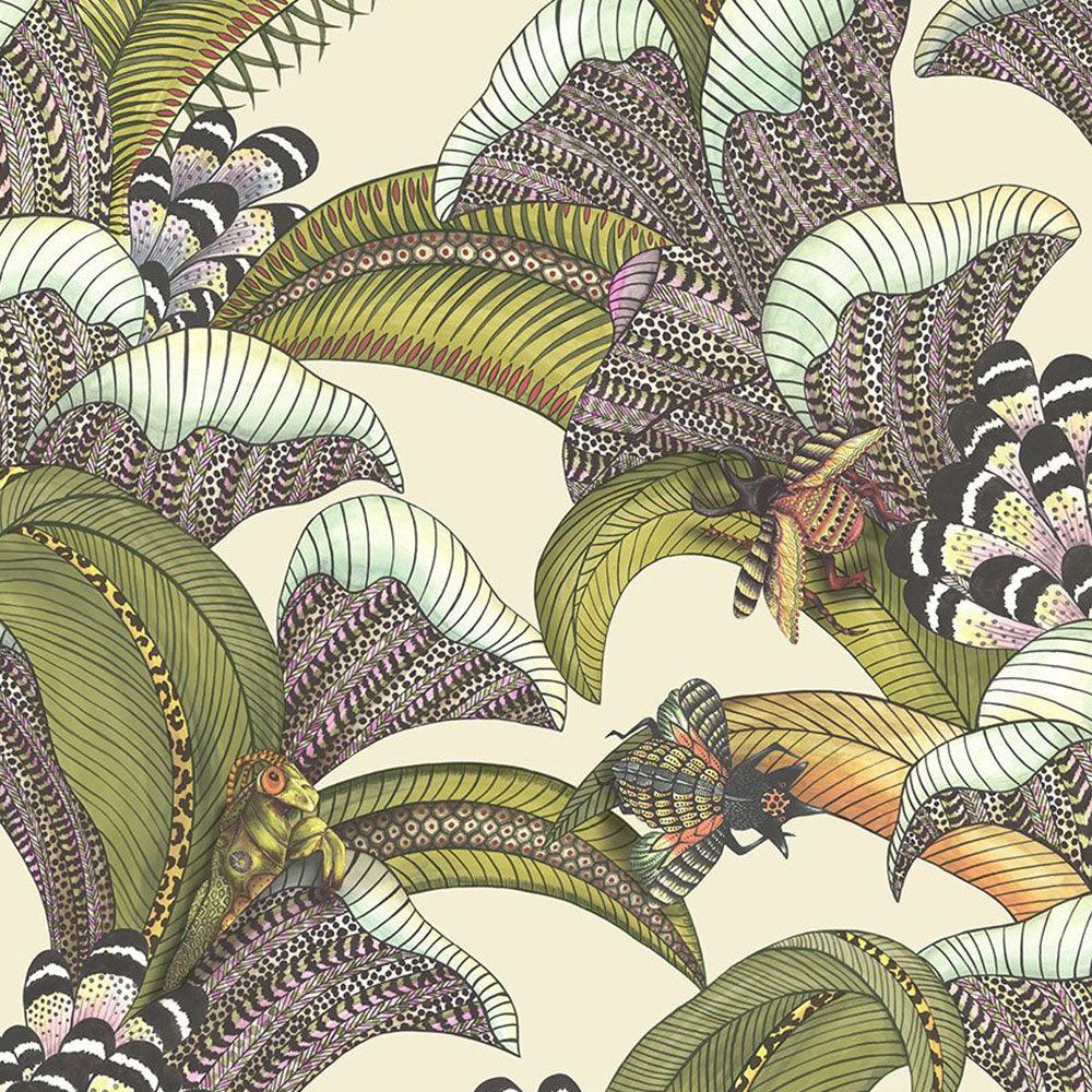 Carta da parati Cole&Son Hoopoe Leaves - Brand_Cole&Son, Fantasia_Natura - Carte da parati - Cole&Son