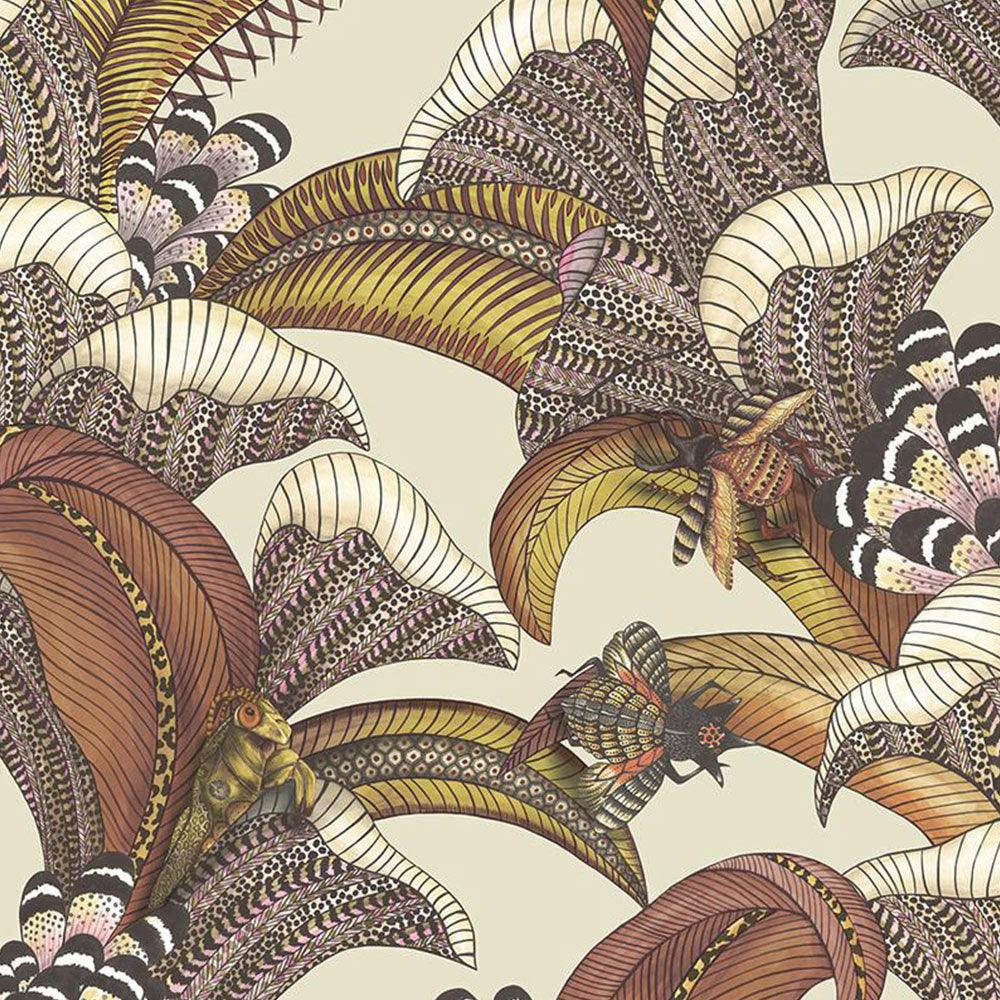 Carta da parati Cole&Son Hoopoe Leaves - Brand_Cole&Son, Fantasia_Natura - Carte da parati - Cole&Son